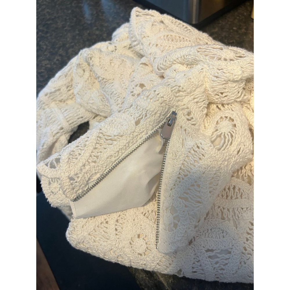 Anthropologie Saylor White Lace Bernie Top and Skirt Set - Picture 10 of 11